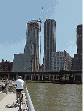 Bottom right picture you see the new Trump Place Towers and more construction beyond the Trump Pier on the Hudson River.  In the city that never sleeps, construction never stops.