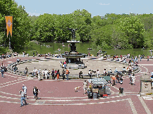 Center right picture you see Bethesda Fountain in Central Park.  Everyone loves Central Park.  You'll find so many activities here; Or, just take a seat under a tree and enjoy the scenery.