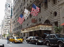 Bottom right picture you see the St. Regis Hotel on Fifth Avenue. NYC has the finest hotels in the world. For discount hotel reservations click here. Remember Readio gives portions of all revenue to the National Coalition for the Homeless.