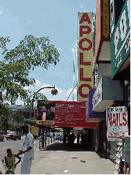 All along the West Side of NYC you'll see the very best in entertainment.  Top right photo you see the Apollo Theater in Harlem.