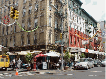 Mulberry Street in Little Italy