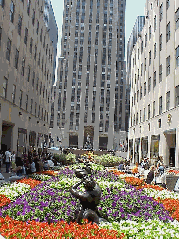 Channel Gardens at Rockefeller Center