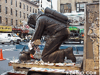 Memorial to Firefighters in Hell's Kitchen