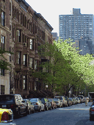 Brownstones on the Upper West Side