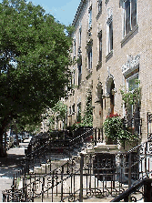 Townhouses of Strivers Row in Harlem