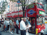 Gray Line Sightseeing buses