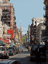 Mulberry Street in Little Italy