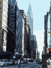 42nd Street and the Chrysler Building