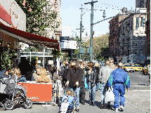 Pappardella Restaurant on fashionable Columbus Avenue