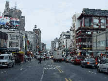 Canal Street with the Schwab Building