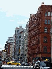 old buildings of Soho