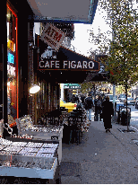 Caf Figaro on Bleecker Street in Greenwich Village