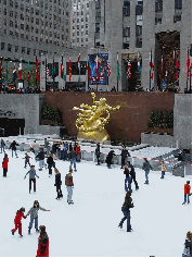 Rockefeller Center iceskating