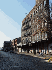 old warehouses of the Meat Packing District and the cobblestone streets