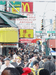 Canal Street in Chinatown