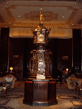 Clock Waldorf Astoria Hotel on Park Avenue