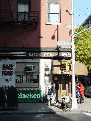 Back Fence on Bleecker Street