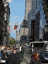 Fifth Avenue shoppers