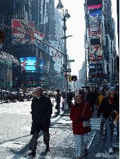 Broadway in Times Square