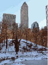 Pierre Hotel as seen from Central Park