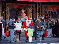 Sak's Fifth Avenue Santa