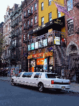 St. Mark's Place and a limo