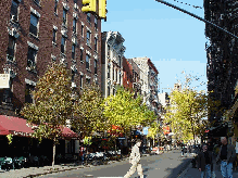 MacDougal Street in Greenwich Village