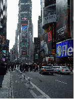 Times Square and Broadway