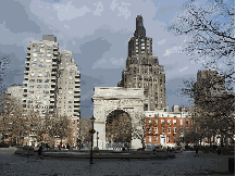 Washington Square Park in Greenwich Village