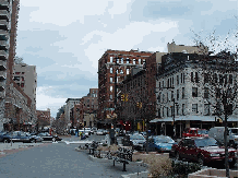 Greenwich and Harrison Streets in Tribeca