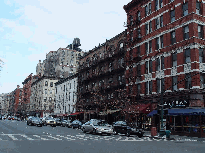 Columbus Avenue on the Upper West Side