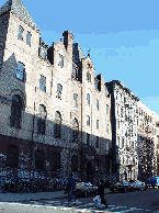 This building is located across from Tompkins Square Park