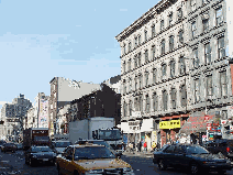 Broadway and Canal Street in Chinatown