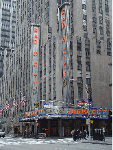 Radio City Music Hall on 6th Avenue