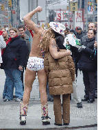 Naked Cowboy on Broadway