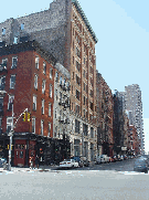 Varick and North Moore Street in Tribeca