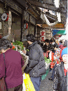 People shopping on Mott Street