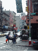 Hester Street in Little Italy