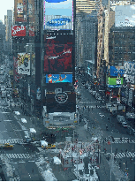 Times Square and Broadway