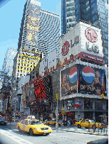 Billboards of Times Square and Broadway