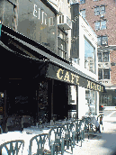 Caf Nosidam off of Madison Avenue