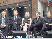 Robert DeNiro, John Hayes of American Express, Renee Zellweger, Bono of U2, and Ewan McGregor