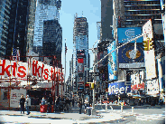 Ticket sales on Broadway in Times Square