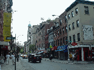 Bleecker Street in Greenwich Village