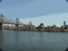 Queensboro Bridge as seen from a Sutton Place Park