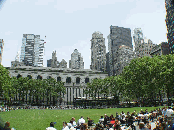 Bryant Park New York City Public Library