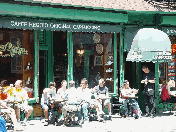 Caffe Reggio on MacDougal Street in Greenwich Village