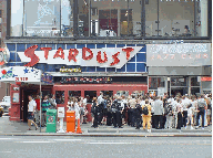 The crowds at Iridium Jazz Club and Stardust Diner