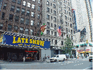 Ameritania Hotel on the corner of 54th Street