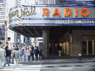 Radio City Music Hall on Sixth Avenue